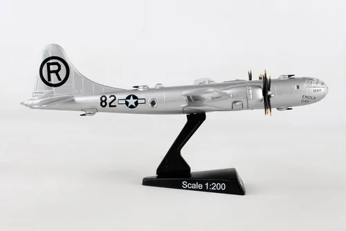 Miniatura 12 de Daron Worldwide Trading B-29 Superfortress Enola Gay Vehículo (escala 1:200), Blanco