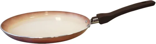HUDSON Crepe Pan tiene cerámica antiadherente, 8.7, utensilios de cocina, ollas y sartenes, cobre