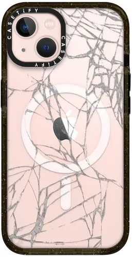 Miniatura 221 de Funda Impact de CASETiFY para iPhone 13 Pro Max con Magsafe - Estuche Claro Cuento de Invierno - Claro Negro Estuche transparente Winter Tale