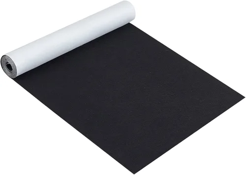 Miniatura 19 de BENECREAT Forro de estante de fieltro autoadhesivo de 15.7" x 78.7" para confección de disfraces DIY y joyero, tela despegar y pegar, 1mm de grosor
