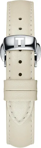 Miniatura 2 de Tissot para mujer T-My Lady Reloj de vestir de acero inoxidable blanco T132010111100