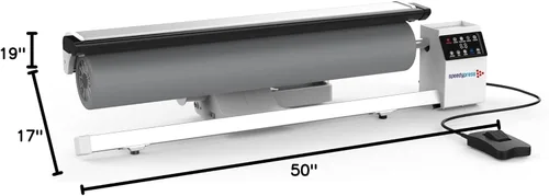 Miniatura 6 de Speedypress R02036 - Prensa rotativa para planchar con rodillo de vapor, 36.0 in, para ropa, prendas, cortinas, sábanas, manteles