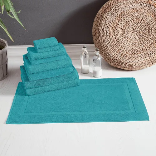 Miniatura 6 de Toallas turcas clásicas prémium juego de toallas suaves – Incluye toallas de baño de gran tamaño, toallas de baño, toallas de mano, toallas de baño