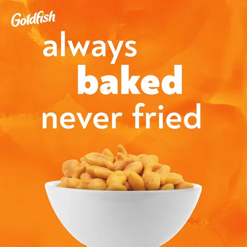 Miniatura 5 de Goldfish Galletas de queso cheddar, horneadas con grano entero, caja de 27.3 onzas