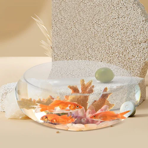 Miniatura 6 de Happyyami Jarrón de vidrio para peces de cristal, cuenco transparente de boca ancha, jarrón redondo, terrario, planta de aire, maceta hidropónica