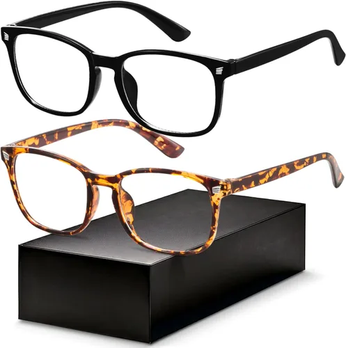 Miniatura 15 de Gaoye Eyewear Frames for Men - Blue Light Blocking Square Glasses, Anti UV Ray Computer Gaming, Blue Blockers for Women
