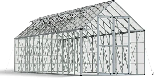 Miniatura 16 de Snap & Grow invernadero de 6 pies, plateado, tamaño: 6' x 8', Plateado