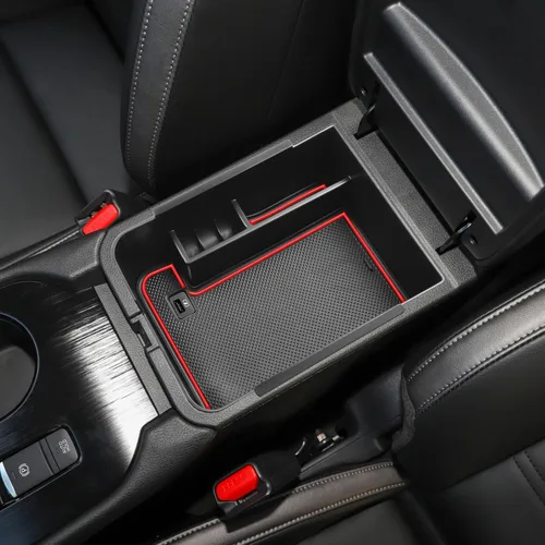 Miniatura 10 de TACORBO - Organizador de consola central compatible con Nissan Sentra 2020 2021 2022 2023 2024 2025, accesorios secundarios, caja de almacenamiento