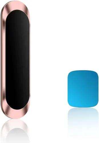 Miniatura 9 de Soporte magnético para teléfono en el coche, soporte plano adhesivo para teléfono en el coche con placa metálica para salpicadero y pared, soporte