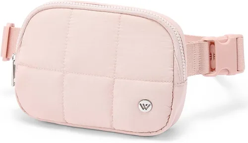 Miniatura 71 de WESTBRONCO Riñoneras para mujeres y hombres, bolsa para cinturón con bolsillos con cremallera, riñoneras modernas, bolsas cruzadas ligeras de 1