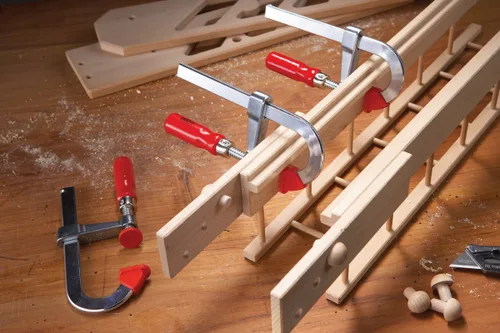 Miniatura 3 de BESSEY LMU2.004, 4 In., Abrazadera de barra estilo U para trabajo ligero