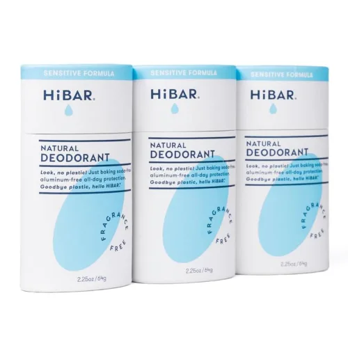 Miniatura 11 de HiBAR - Desodorante sin plástico de bergamota y cedro - Desodorante natural - Protección durante todo el día - Con cera de semillas de girasol