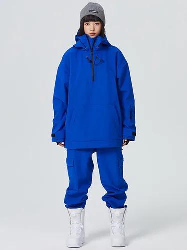 Miniatura 24 de RIUIYELE Traje de esquí para mujer, chaqueta y pantalones de snowboard para deportes al aire libre, traje de nieve con aislamiento impermeable