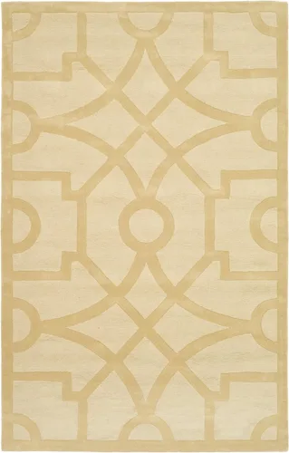Martha Stewart Collection by SAFAVIEH MSR4612B - Alfombra hecha a mano de lana con calado de 8 x 10 pies Grava