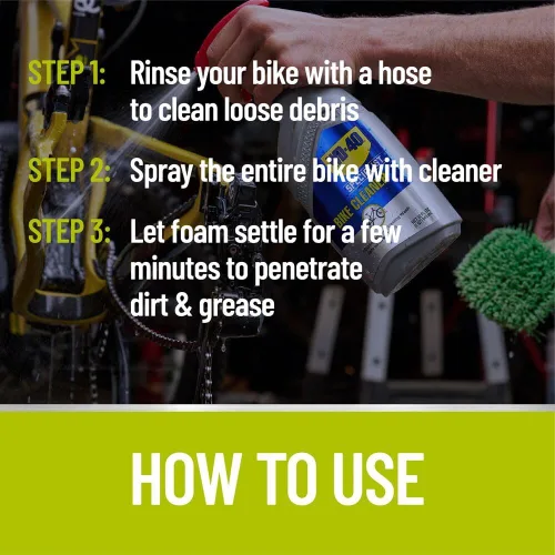Miniatura 3 de WD-40 Specialist Bike Cleaner, 32oz, gatillo espumoso