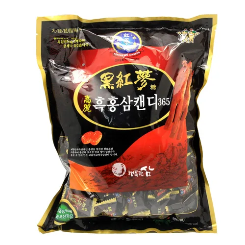 Miniatura 5 de [LENITH] HongSamIn Coreano Panax Negro Rojo Ginseng 365 Caramelo 270g (9.52 oz)