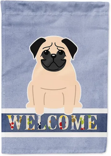 Miniatura 74 de Caroline's Treasures BB5622GF Airedale - Bandera de bienvenida para jardín, bandera decorativa para patio, exteriores, patio, parterres