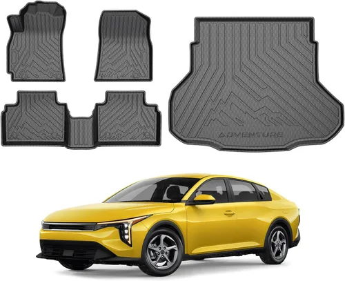 Miniatura 30 de KUST Alfombrillas y tapete de carga para maletero para Toyota RAV4 2019-2025, forro de carga para maletero trasero para todo tipo de clima