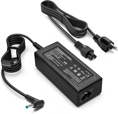 Cargador para portátil de 65 W compatible con HP Pavilion x360 14 15 17, Envy 13 15 X360, Elitebook 840 G5, ProBook Chromebook Stream Series,