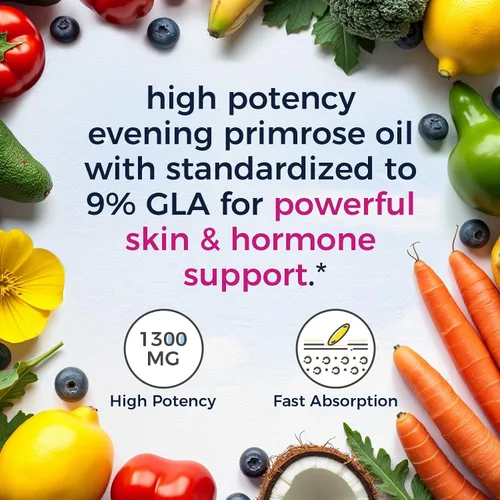 Miniatura 7 de Vitalitown Paquete de belleza interior y exterior para mujeres: 120 mil millones de probióticos UFC (30 cepas) + aceite de onagra 1300 mg, salud
