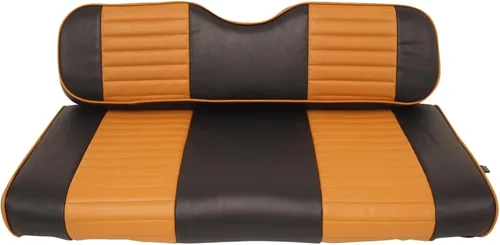 Miniatura 27 de Huskey - 4 fundas de asiento para carrito de golf delanteros y traseros para Club Car Precedent 2004+, modelos Tempo 2017+ G&E, negro de dos tonos