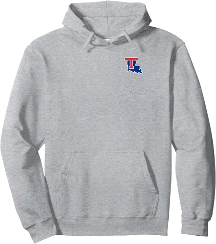 Miniatura 3 de Louisiana Tech Bulldogs - Sudadera con capucha con logotipo de pecho izquierdo, Negro
