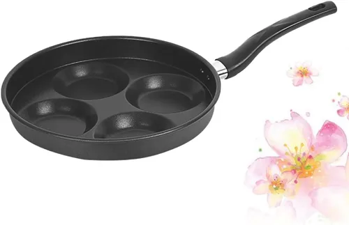 BESTonZON 1 unid 4 compartimentos para huevos no fritos Plett Cooker Cocina Amor Pancake Benton Hornear Crepe Sueco Herramienta Cocinar Freír