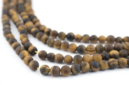 Miniatura 86 de The Bead Chest Cuentas de Jade Blanco Mate Redondas (8mm): Piedra Preciosa Orgánica Redonda Esférica de Energía con Poder de Sanación para Hacer