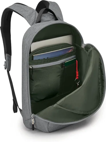 Miniatura 3 de Osprey Mochila Arcane Large Day Commuter, gris medio jaspeado