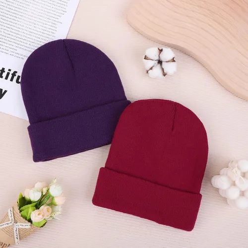 Miniatura 5 de Cooraby Gorro de invierno cálido gorro de punto suave para hombres o mujeres