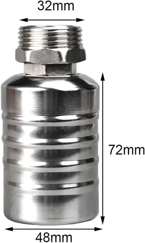 Miniatura 2 de Stainless Steel Float Valve， Ball Valve Kit 304 Stainless Steel Floating Ball Valve,Stainless Steel Fully Automatic Water Level Control Float