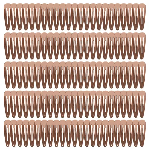 Miniatura 9 de Paquete de 120 pinzas negras para el cabello, pinzas antideslizantes para mujeres y niñas, horquillas duraderas para cabello grueso, recogidos