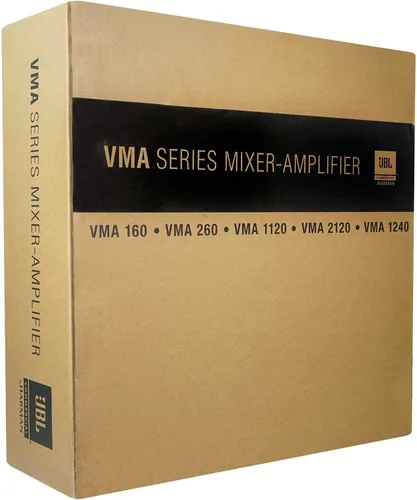 Miniatura 4 de JBL Mezclador/amplificador profesional VMA2120 de 8 entradas y 120 vatios