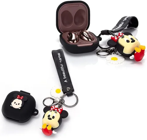 Miniatura 7 de Funda para Samsung Galaxy Buds FE(2023) / Buds2 Pro (2022) / Buds 2 (2021) / Buds Pro (2021) / Buds Live (2020) auriculares con cordón para muñeca
