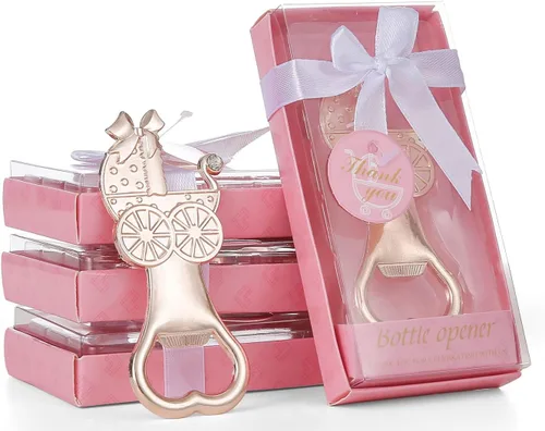 Miniatura 12 de Paquete de 30 abridores de botellas para bebés recién nacidos, regalos de regreso para fiestas de baby shower, regalos de regreso para invitados