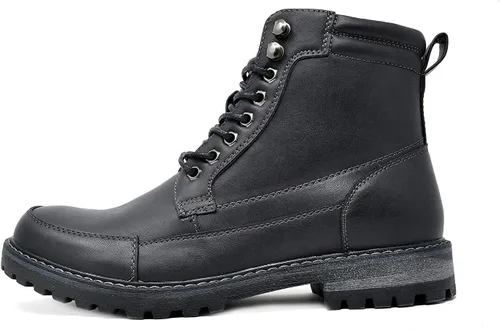 Miniatura 3 de Bruno Marc - Botas para hombre de combate estilo Oxford para motocicleta