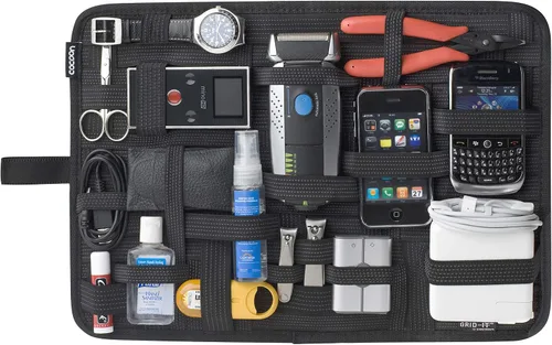 Miniatura 8 de Cocoon CPG51BK GRID-IT! Organizador de accesorios, accesorio de equipaje grande de 11 x 15 pulgadas (negro)