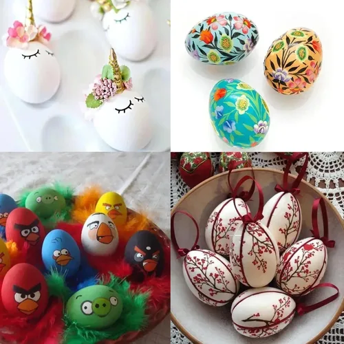 Miniatura 4 de Crafare Huevos de espuma blancos de 3.75 pulgadas suaves para primavera, Pascua, Navidad, vacaciones, manualidades, adornos, manualidades