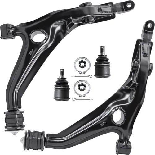 Miniatura 170 de Detroit Axle - Kit de 4 brazos de control delanteros para Ford Mustang 05-10, 2 brazos de control inferiores, 2 puntales 2005 2006 2007 2008 2009