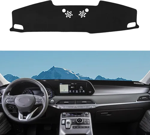 Miniatura 70 de Alfombrilla de tablero de ajuste personalizado para Chevrolet Trailblazer 2021 2022 2023, accesorios con cubierta de salpicadero HUD, alfombrilla