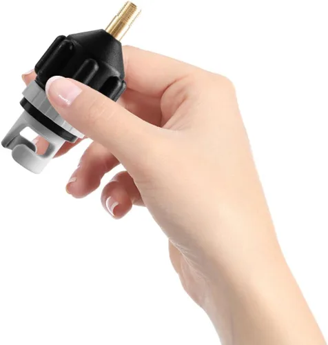 Miniatura 4 de VANZACK Adaptador de bomba SUP inflable, convertidor de bomba de aire, adaptador de válvula de aire, adaptador de bomba de aire para barco, conector