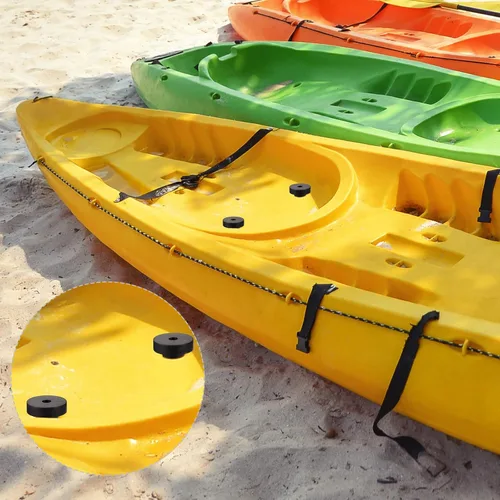 Miniatura 5 de Skylety Tapón de drenaje de kayak, tapones de silicona para agujeros de drenaje, tapón para la mayoría de barcos de pesca, kayak, se adapta a