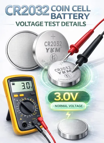 Miniatura 3 de YKM Paquete de 5 baterías de litio CR2032 de 3 V DL2032 con sensor de anillo para control remoto de reloj y automóvil (5 años de vida útil)