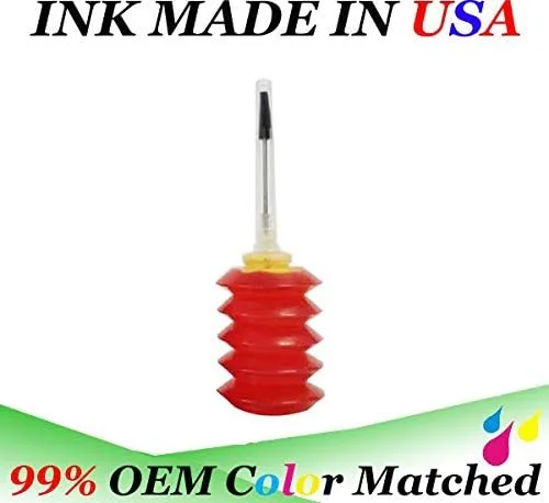 Miniatura 5 de Vivid Colors VC Combo Kit de recarga de tinta para cartucho de tinta H60/XL, H61/XL, H62/XL, HP63/XL, H64/XL, H65/XL, HP67XL Cartuchos de tinta 1 oz