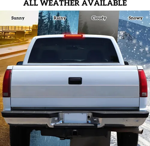 Miniatura 7 de Tercera luz de freno LED para Chevy y GMC serie C/K, luz de freno central trasera de montaje alto para Chevy Silverado 1988-1998/GMC C1500 C2500