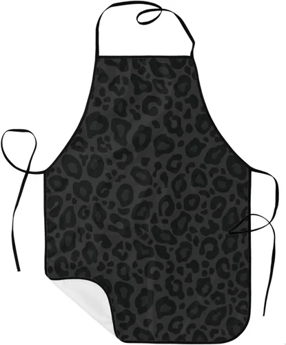 Miniatura 47 de Sigouyinei Delantales para mujeres con bolsillos, delantal para hombres, delantal adecuado para chefs camareros, técnicos de uñas para hornear