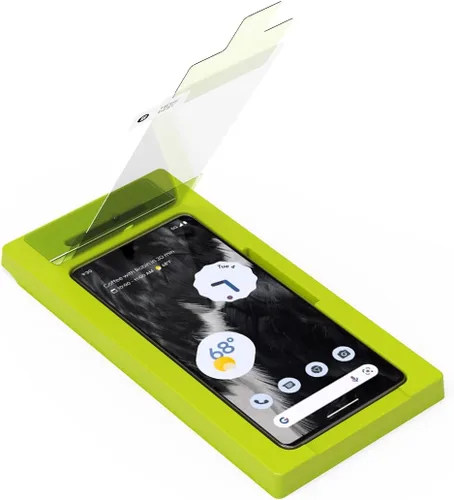 Miniatura 2 de PureGear Protector de pantalla de vidrio templado HD de máxima claridad para Google Pixel 7 (6.3 pulgadas) 2022, resistente a los arañazos