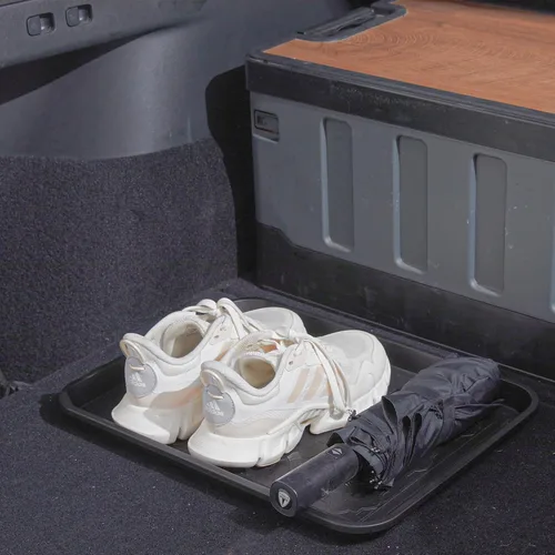 Miniatura 4 de WATANIYA PET Bandeja de botas para entrada en interiores, bandeja resistente para zapatos, 2 paquetes, 16.7 x 12.8 pulgadas, bandejas impermeables