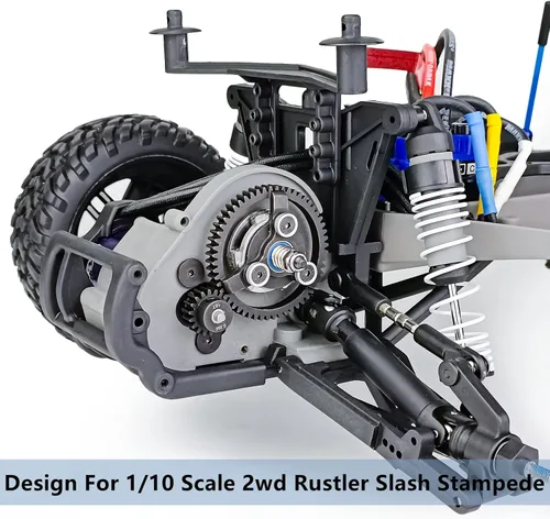 Miniatura 2 de MORLORDY Engranajes de espolón de acero RC 32P 56T engranaje de espolón con piñón 18T para engranajes de actualización de sello de acero inoxidable