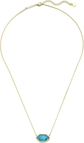 Miniatura 7 de CALOO TEEMOO Collares para mujer, cadena chapada en oro de 14 quilates con dije, collares largos de lujo para mujer, joyería de moda, collar de oro